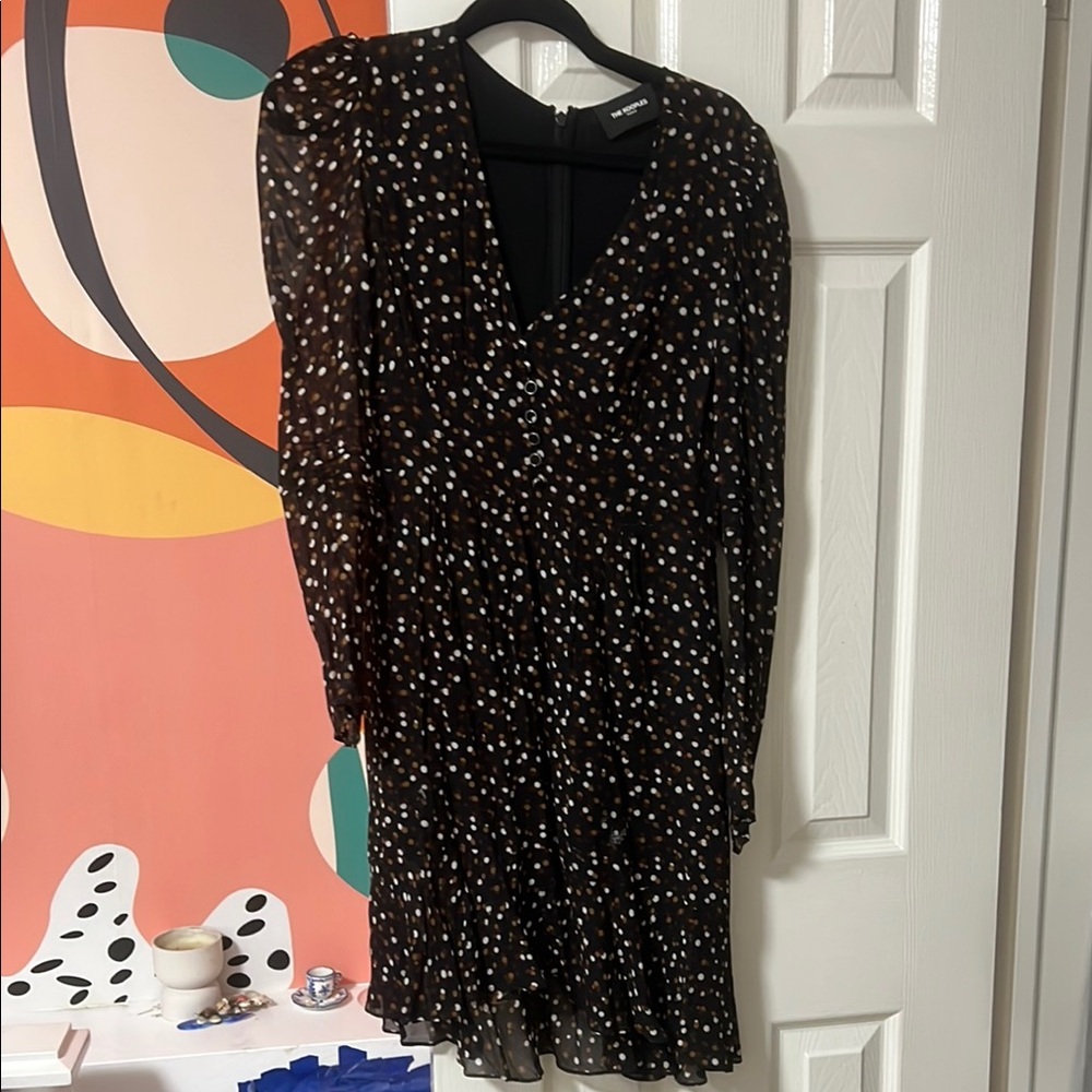 Black Polka Dot Dress